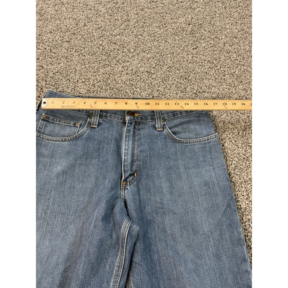 Carhartt Men's Holter Relaxed Fit Jeans Size 34x30 Blue Workwear - Picture 8 of 12